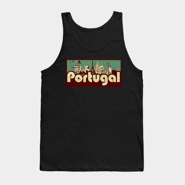 Portugal Tank Top by SerenityByAlex